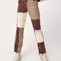 Rocksa Colorblock Jeans