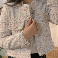 NIDIA TWEED LUREX BLAZER