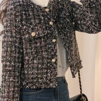 NIDIA TWEED LUREX BLAZER