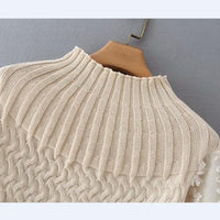 Leyla Short Knitting Sweater
