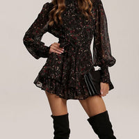 Nancy Floral Print Dress