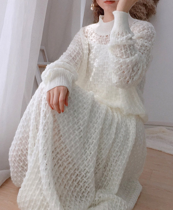 Lulu Knitted Two-Piece Suit