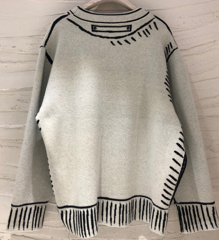 Daria Loose Cardigan&Plus Size