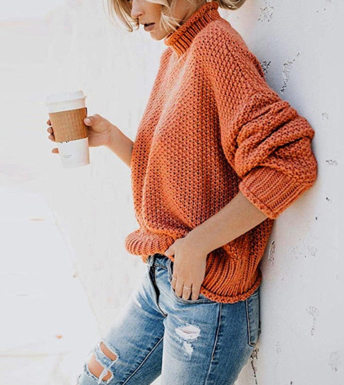 Stacy Knitted Loose Pullover