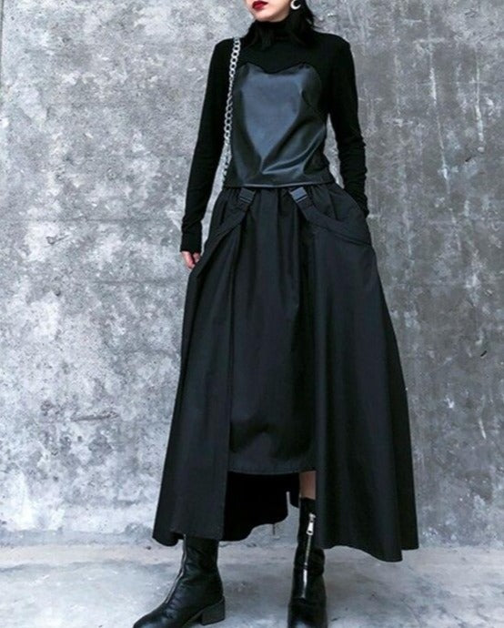 Jude Split Joint Irregular Skirt