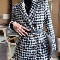 Lanny Houndstooth Coat