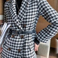 Lanny Houndstooth Coat