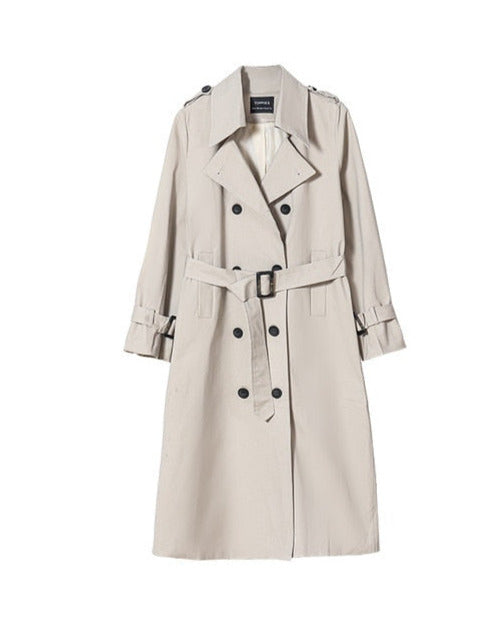 Taiss Long Trench Coat&Windbreaker