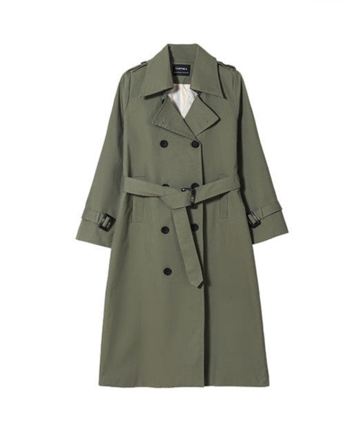 Taiss Long Trench Coat&Windbreaker