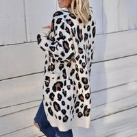 Judy Long Leopard Cardigan