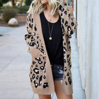 Judy Long Leopard Cardigan