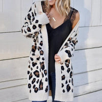 Judy Long Leopard Cardigan