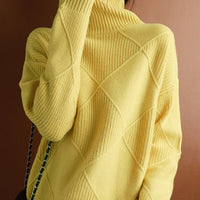 Cashmere Wool Sweater &Large size