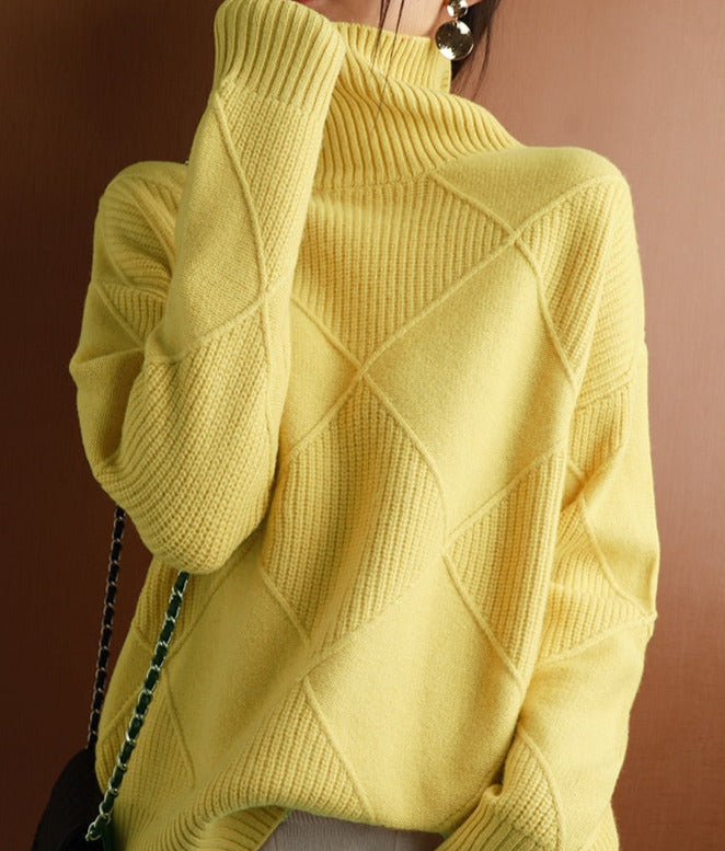 Cashmere Wool Sweater &Large size