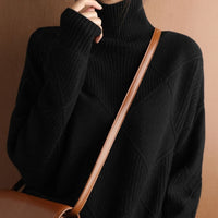 Cashmere Wool Sweater &Large size