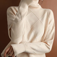 Cashmere Wool Sweater &Large size