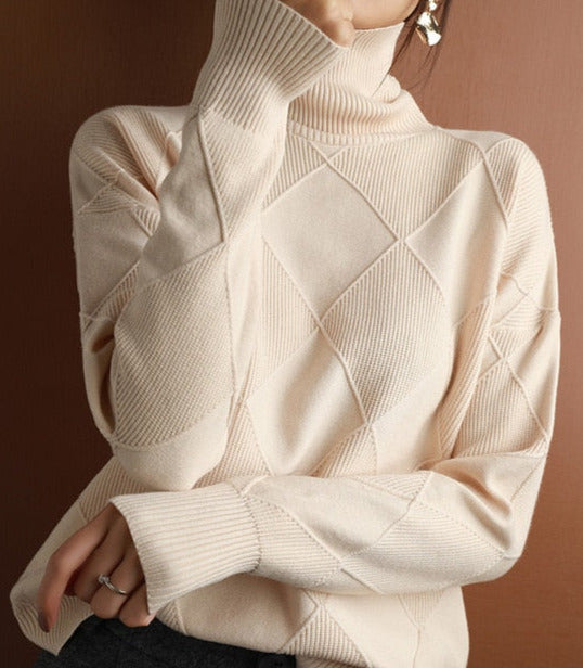 Cashmere Wool Sweater &Large size