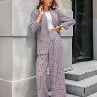 Charlotte plaid Streetwear Suit