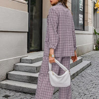 Charlotte plaid Streetwear Suit