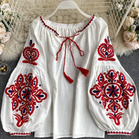 MARIA EMBROIDERED SHIRT