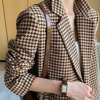 WILD CHECK BLAZER