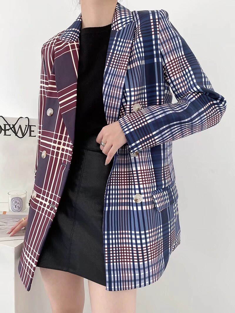 Kate Contrast color Blazer