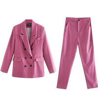 JOANA BLAZER & PANTS SET