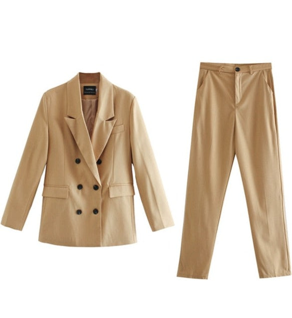 JOANA BLAZER & PANTS SET