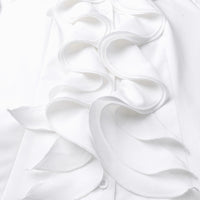 Zoya Office Blouse Ruffles