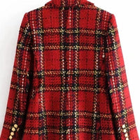 LUCIA CHIC CHECK BLAZER