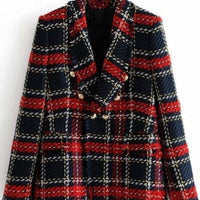 LUCIA CHIC CHECK BLAZER