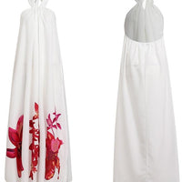 DOREEN HALTER DRESS /plus size/