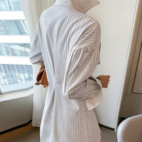 Brenda Patchwork Ruffle Shirt