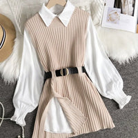 VERONICA SHIRT & VEST SET