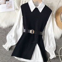 VERONICA SHIRT & VEST SET