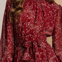 Nancy Floral Print Dress