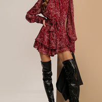 Nancy Floral Print Dress