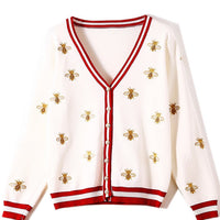 Dania Embroidery Cardigan