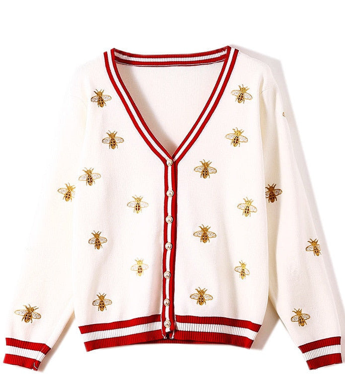 Dania Embroidery Cardigan