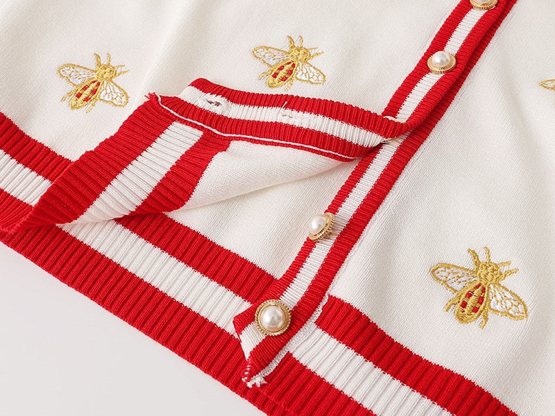 Dania Embroidery Cardigan