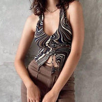 Samanta Halter Top  Ruched