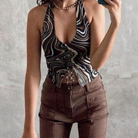 Samanta Halter Top  Ruched