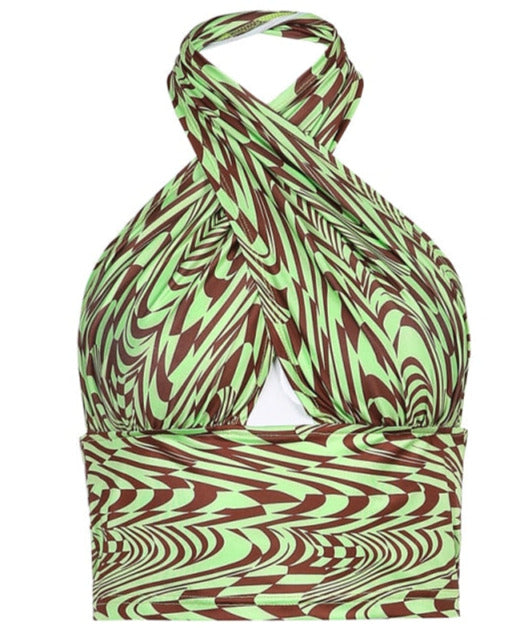 Samanta Halter Top  Ruched