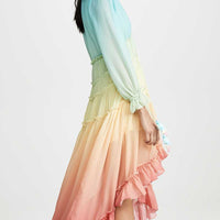 RAINBOW-INSPIRED DRESS