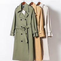 Taiss Long Trench Coat&Windbreaker