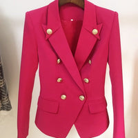 Era Designer Collar Buttons Blazer