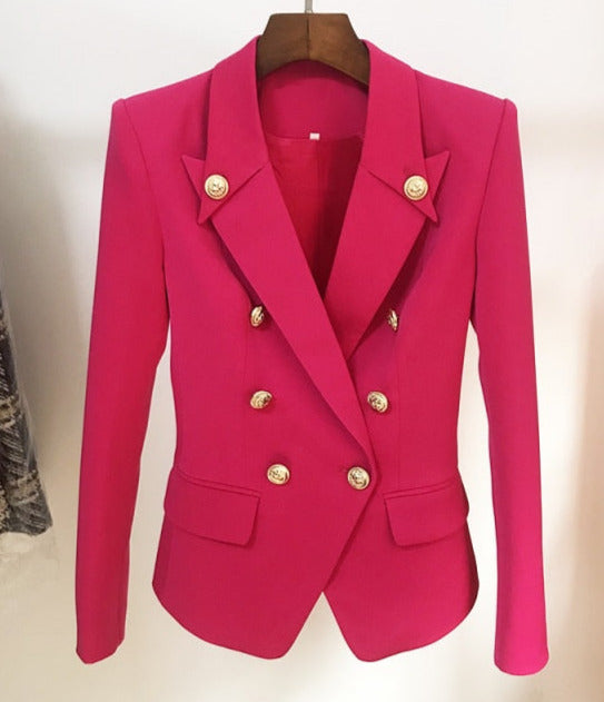 Era Designer Collar Buttons Blazer