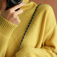 Cashmere Wool Sweater &Large size