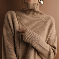 Cashmere Wool Sweater &Large size
