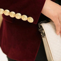 DARIA VELVET BLAZER